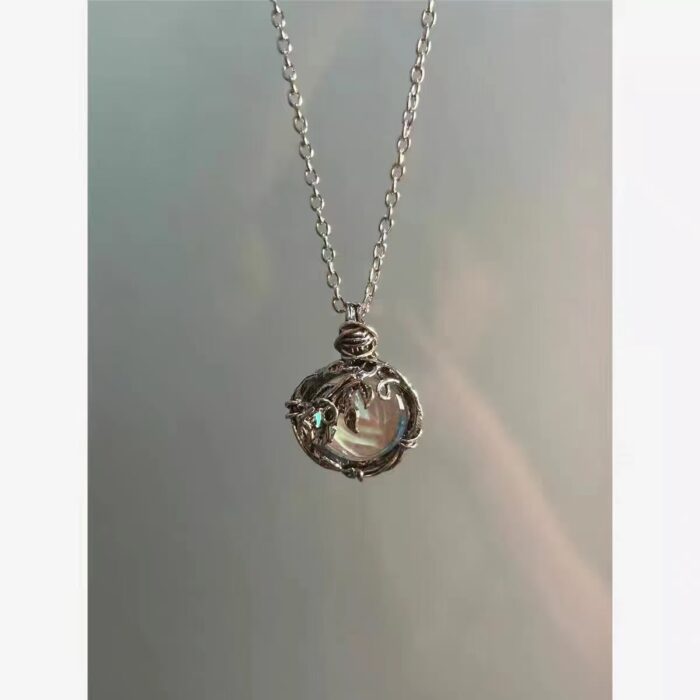 Enchanted Forest Crystal Pendant Necklace – Wear a Piece of Magic - Image 2