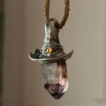 Magic Wizard Hat Purple Crystal Pendant: Unleash Your Inner Magic