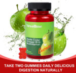 Apple Cider Vinegar Gummies Formulated to Support Normal Energy Levels & Gut Health - Supports Digestion, Detox & Cleansing - Newellme ACV Gummies W/VIT B12 Dietary Edible Fitness - 60 Gummies - Image 3