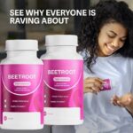Beetroot Capsules - Intestinal Health/ Immunity/ Antioxidant, 60 Beetroot Capsules - Image 2