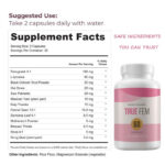 True Fem Female Care - Natural - 13-in-1 With Saw Palmetto & Fenugreek -Blend For Women's Daily Balance & Wellness Healthcare Supplement - Women's Daily Vitality - Image 4