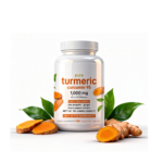 Premium Turmeric Curcumin Supplements 1000mg - High Absorption Rate - Supports Heart, Brain and Joint Health - 120 Capsules